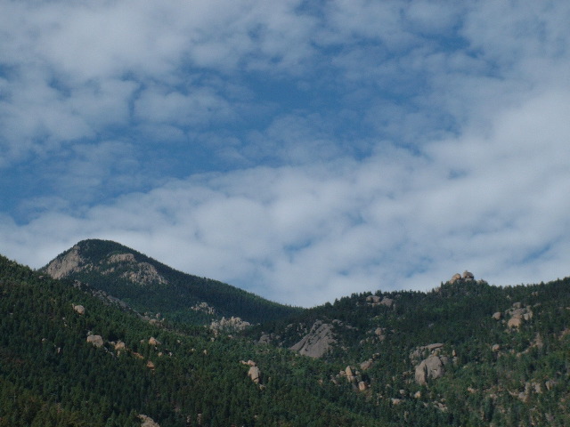 Manitou Springs peaks