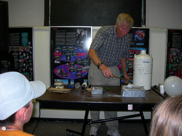 Science guy at N.I.S.T.