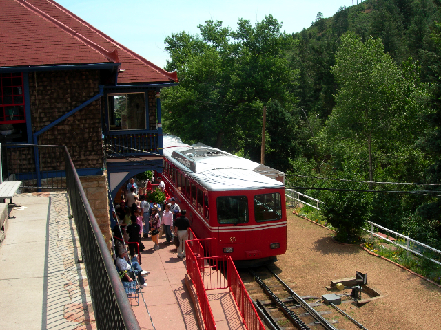Cog Railway train station