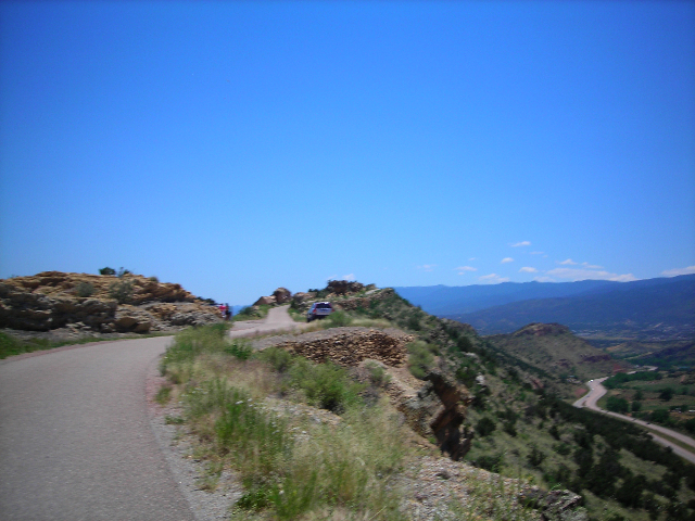 Approaching the high point