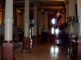 Just inside the Capitol entrance